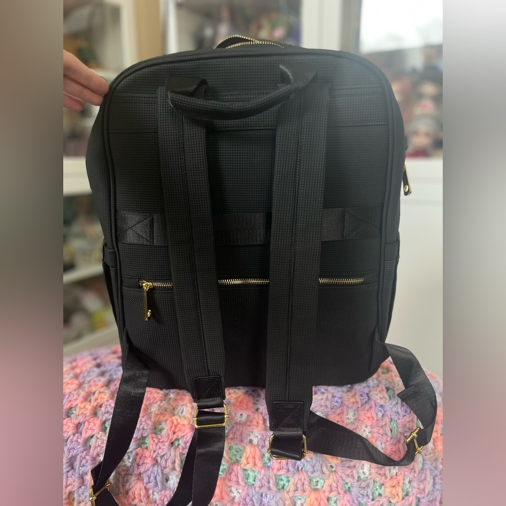 NOTIQ Structure Travel Backpack Large Blush Black - Picture 2 of 5